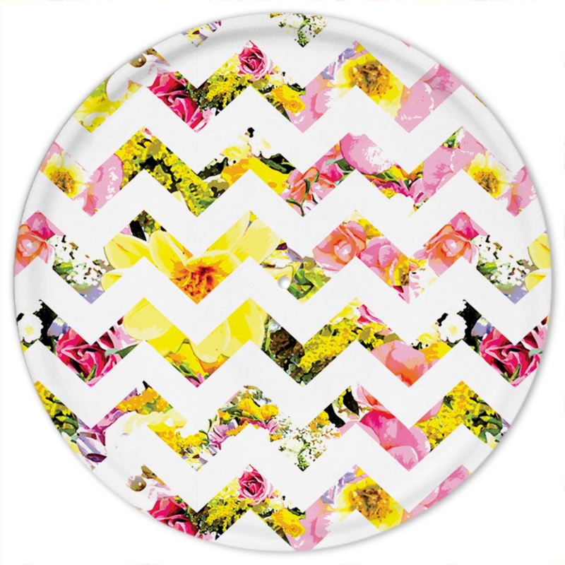 Perfect Bloom Chevron | 3 Tier Cake Stand