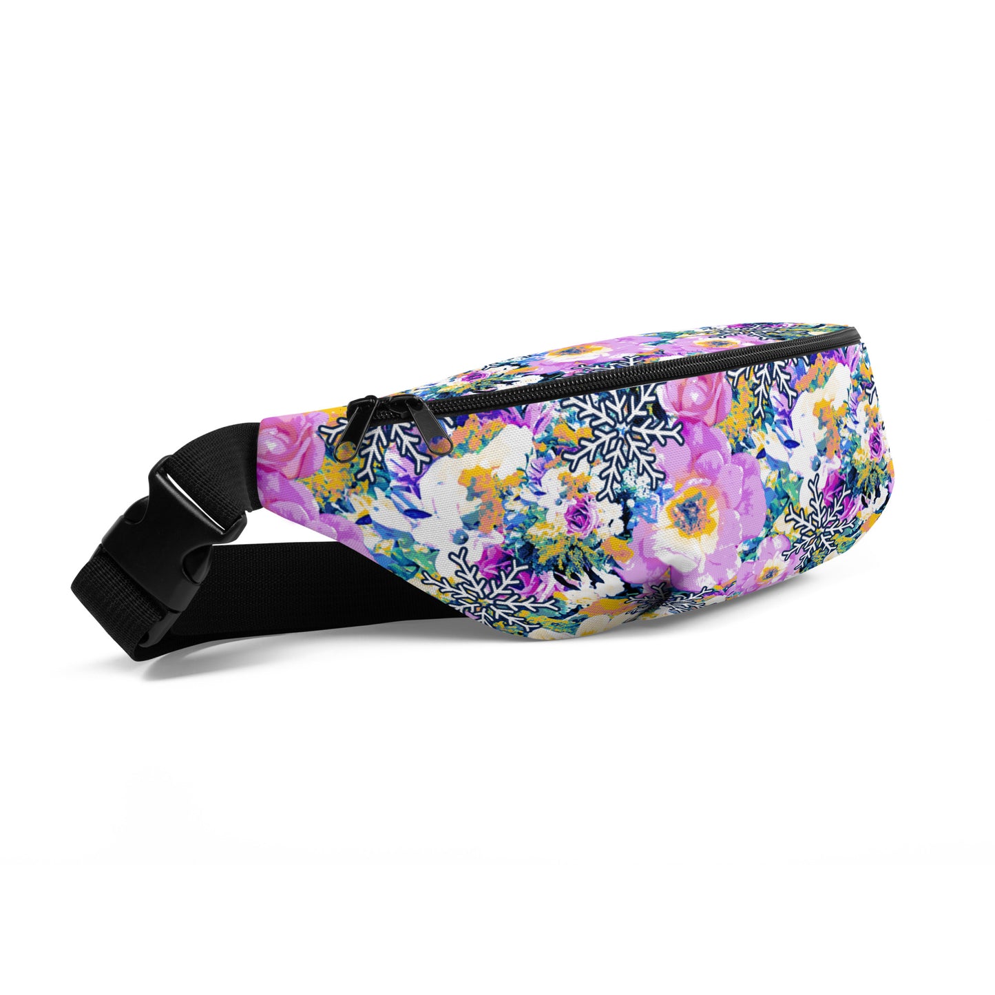 Snowflake Bouquet Cross Body / Waist Bag