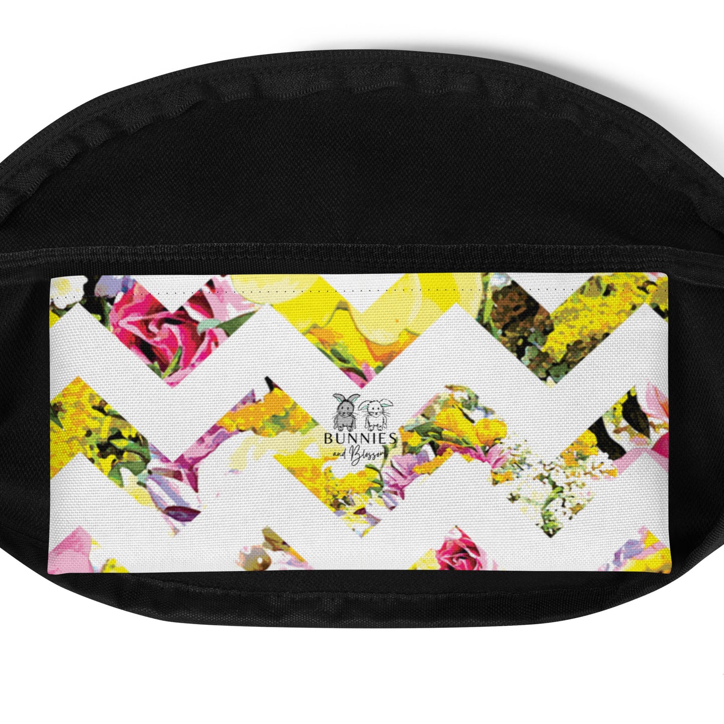 Perfect Bloom Chevron Cross Body / Waist Bag