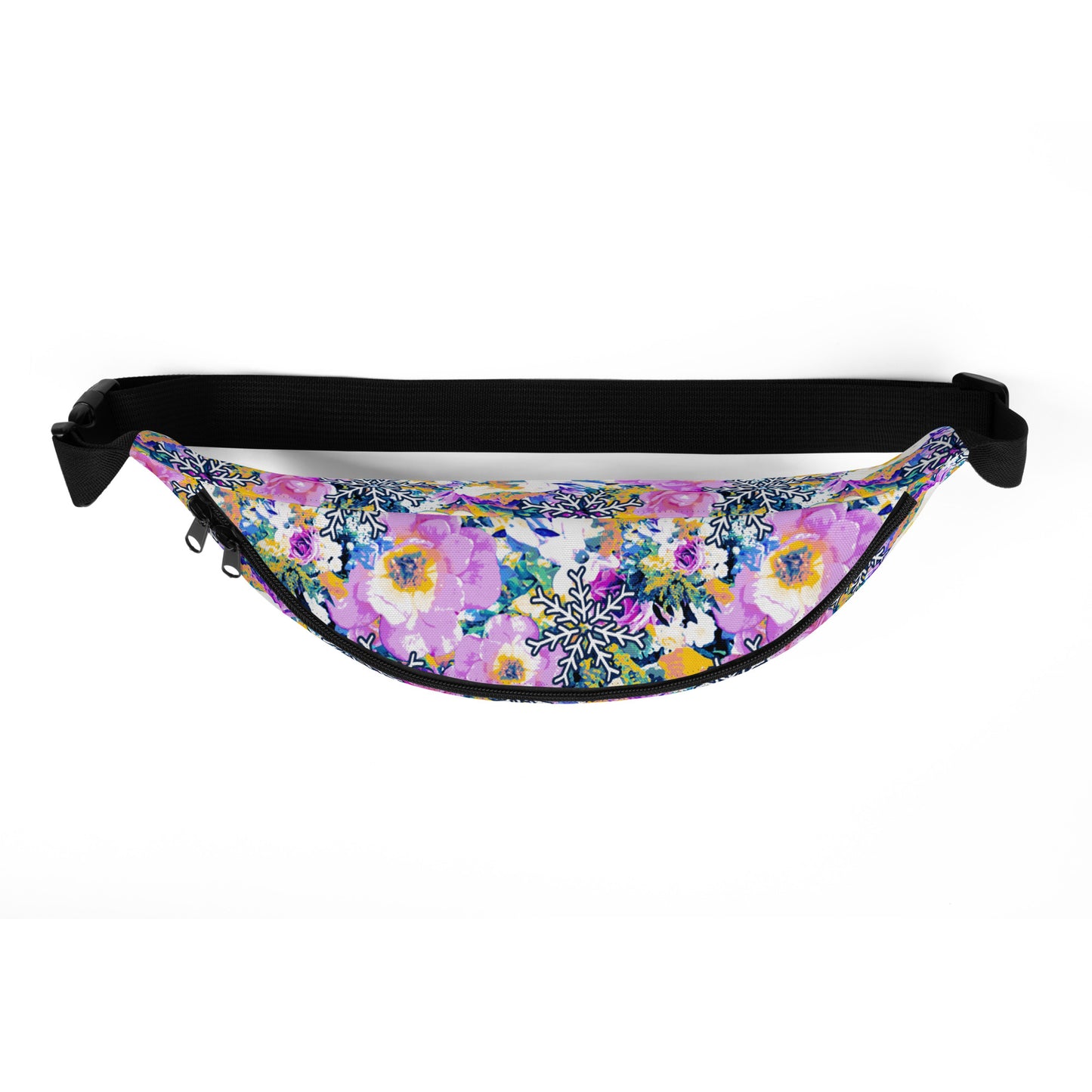 Snowflake Bouquet Cross Body / Waist Bag