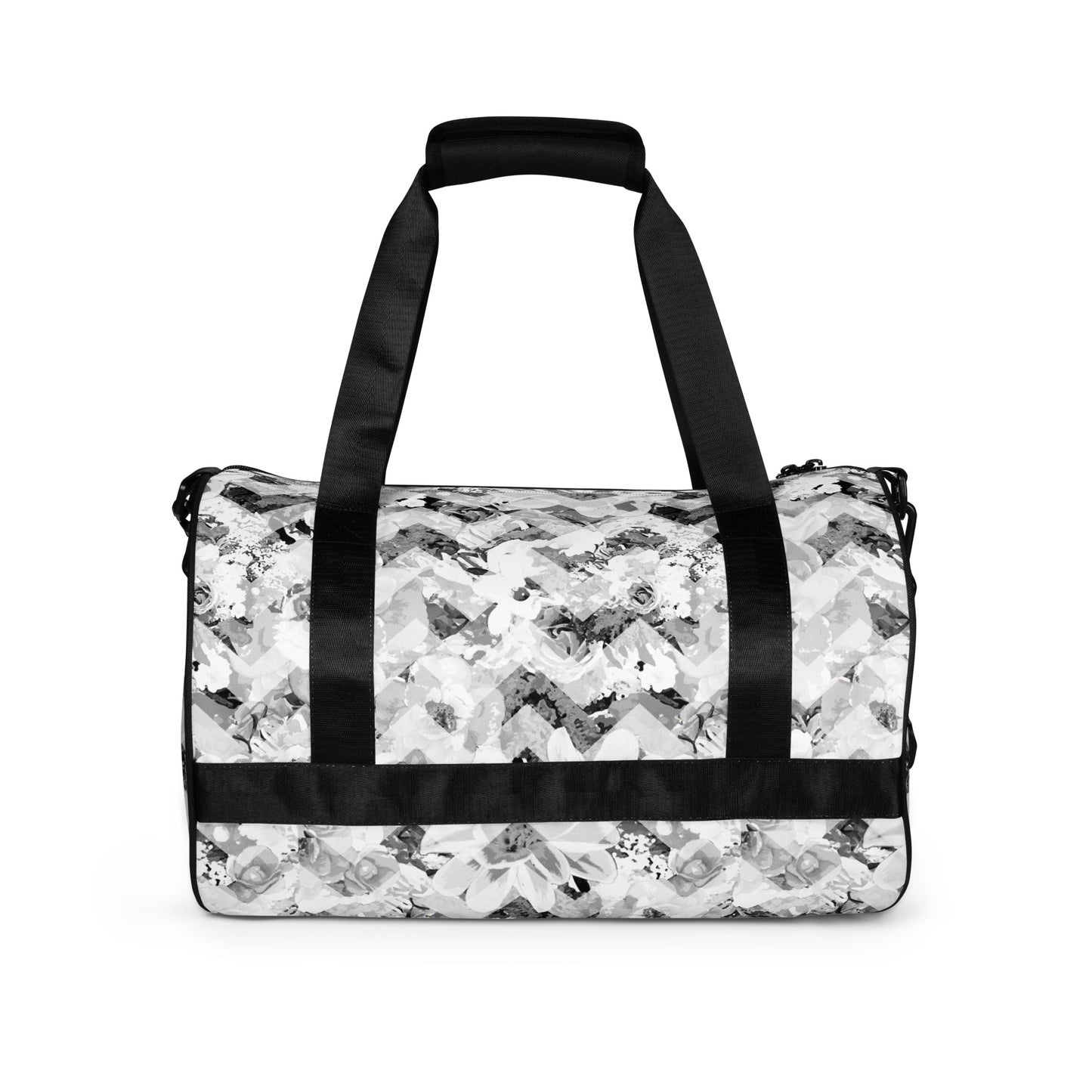 Cloud Bloom Chevron Small Duffle Gym / Weekender Bag
