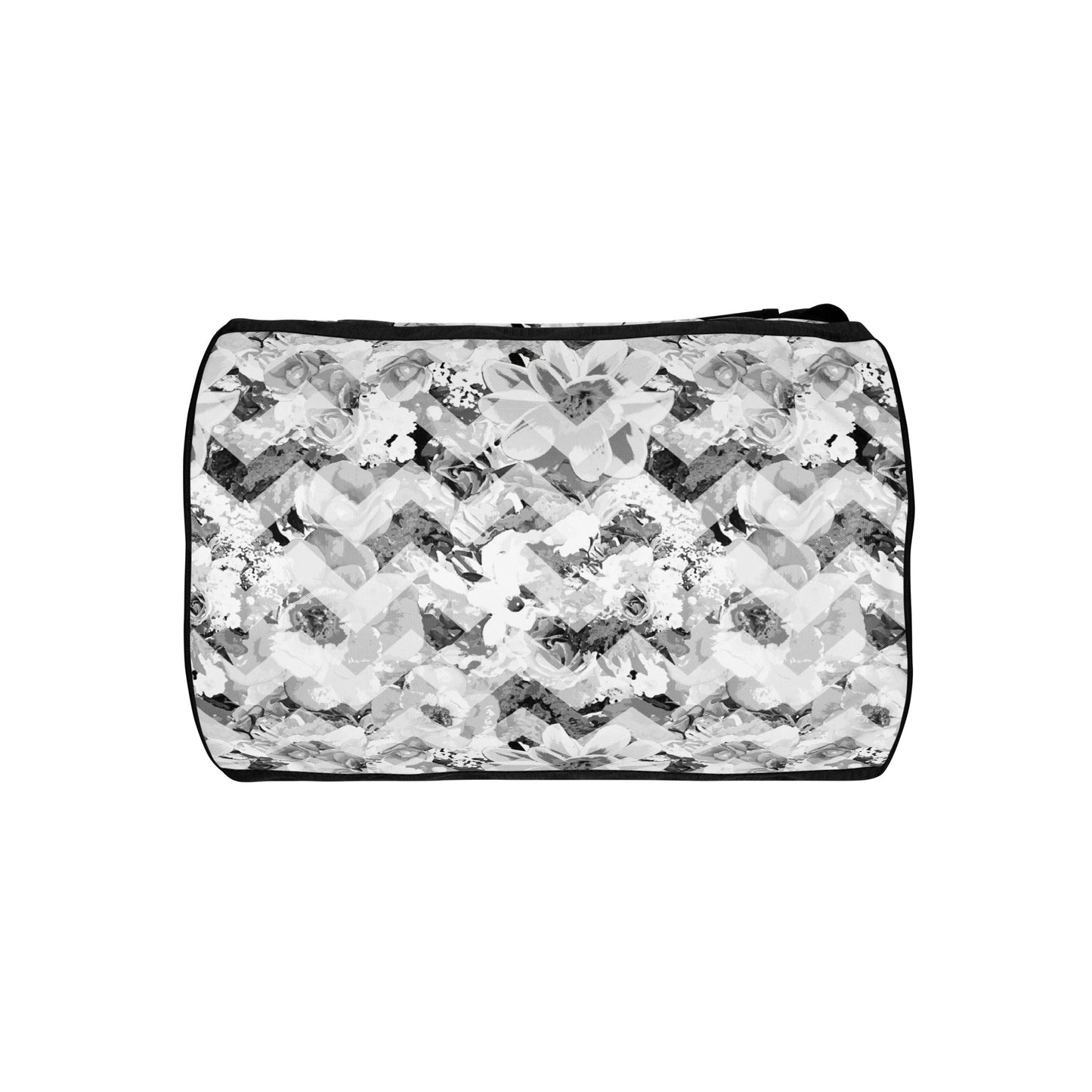 Cloud Bloom Chevron Small Duffle Gym / Weekender Bag