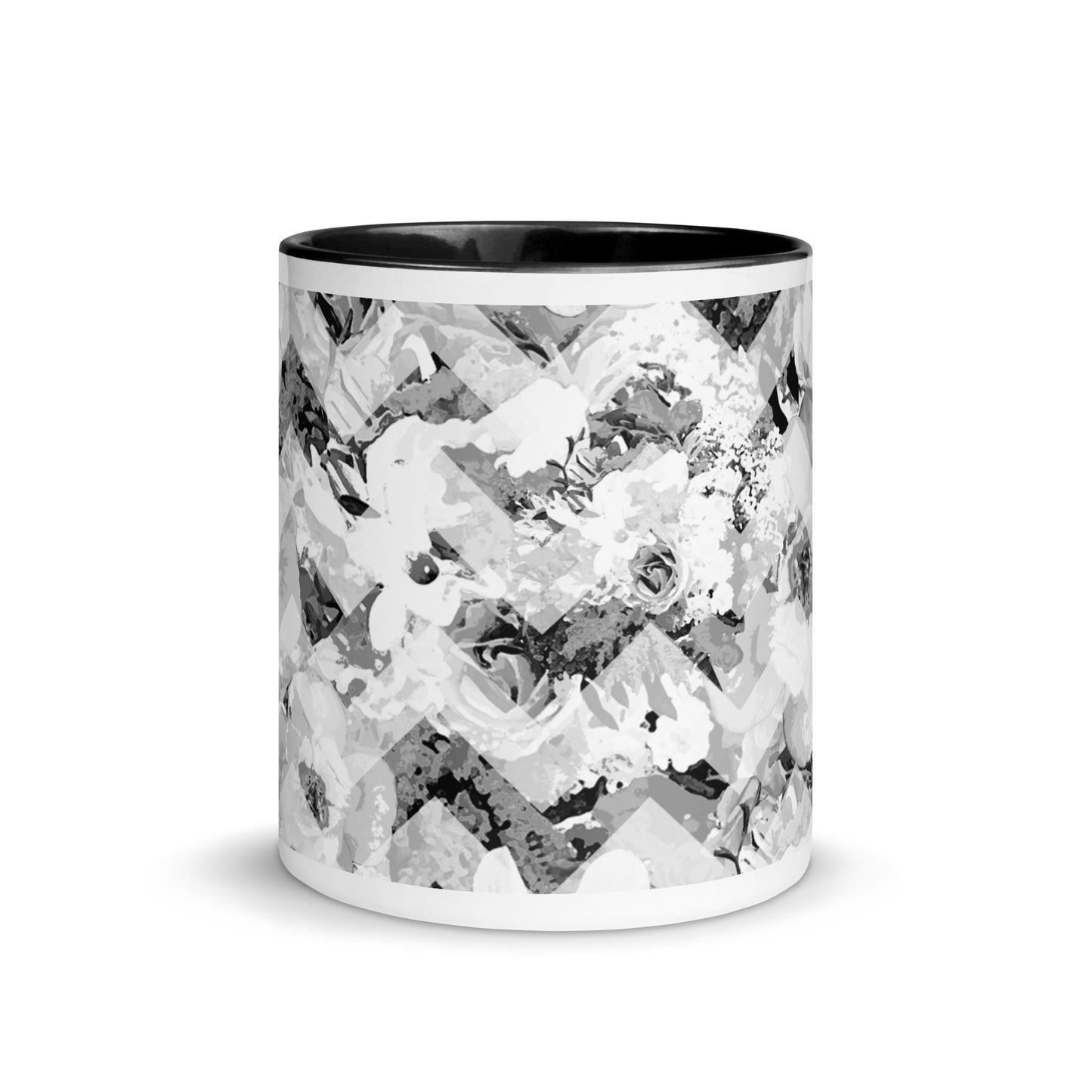 Cloud Bloom Chevron Mug