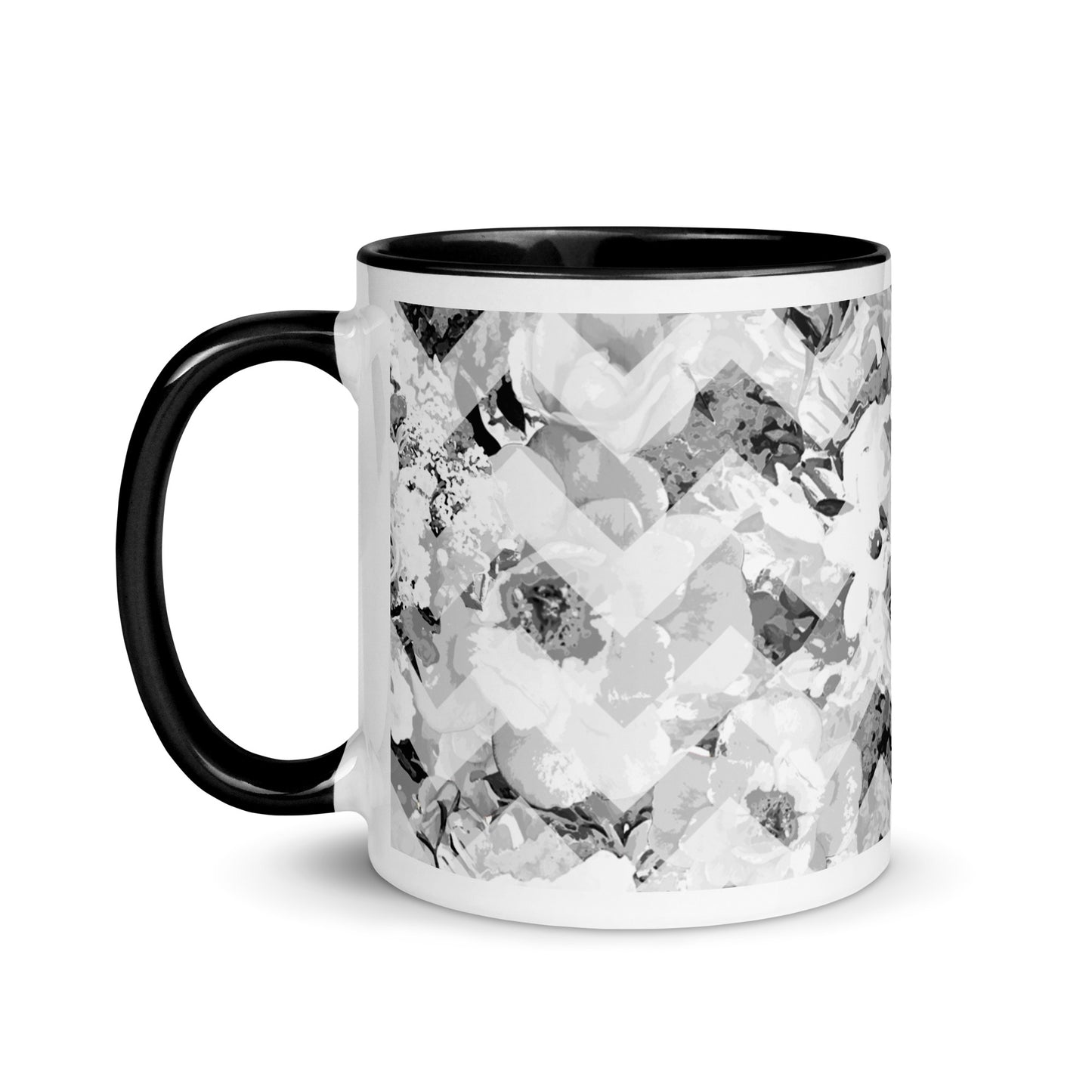 Cloud Bloom Chevron Mug
