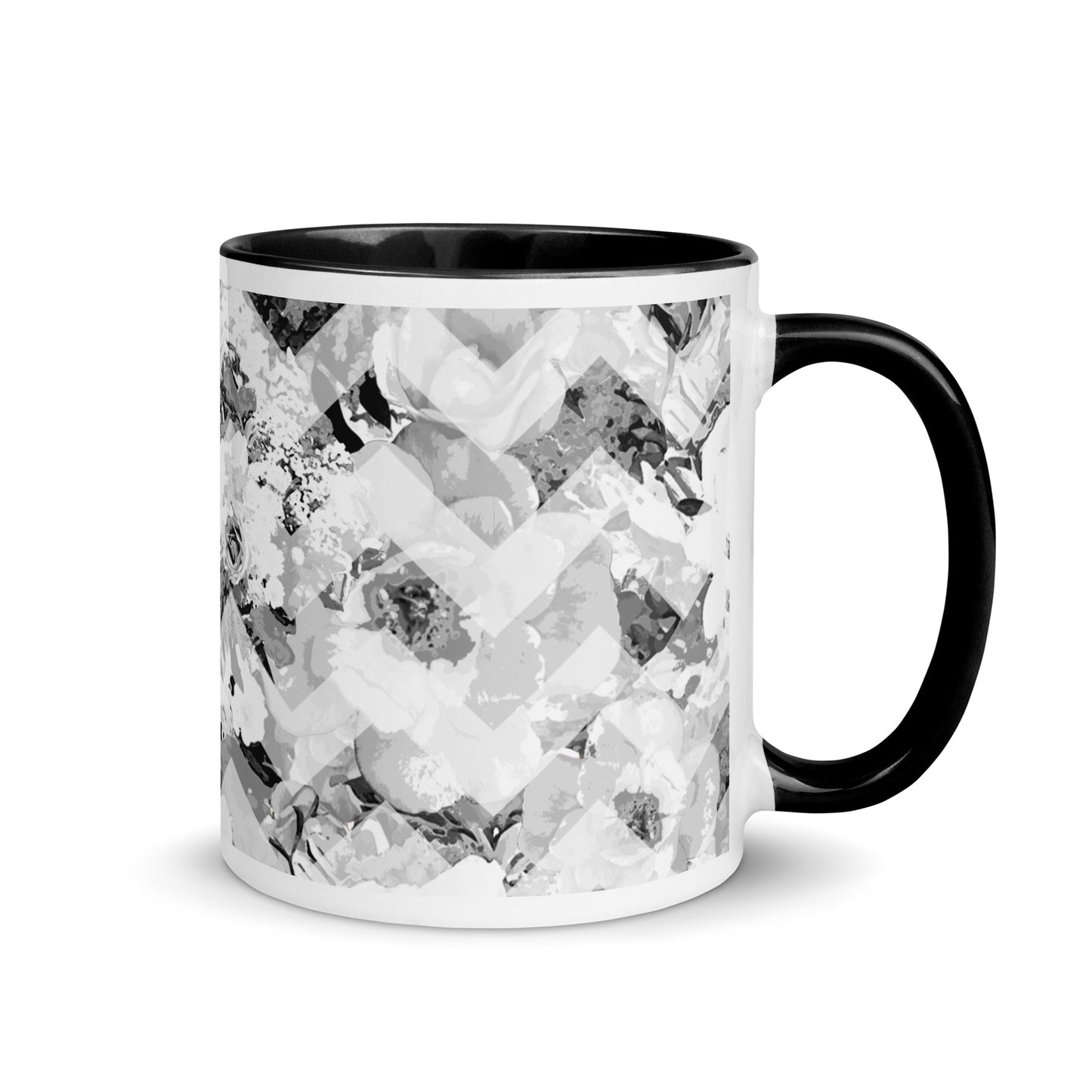 Cloud Bloom Chevron Mug
